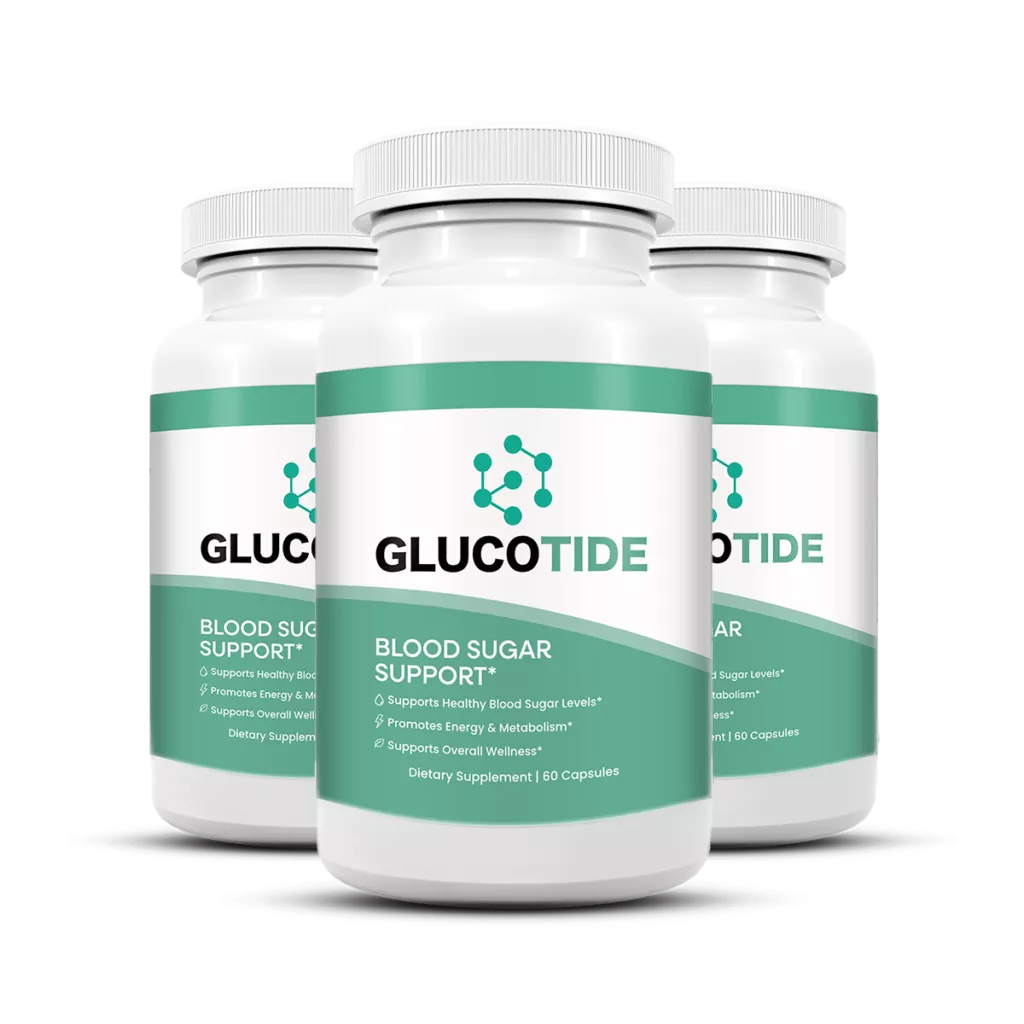 Glucotide 3 bottle package