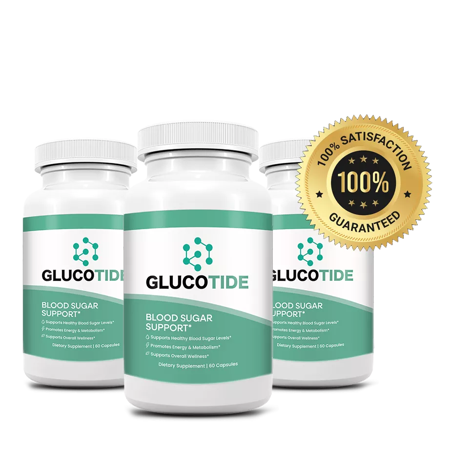 Glucotide supplement bottle review image